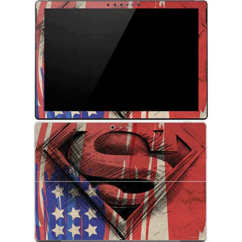 DC Comics Superman Crest Surface Pro 4 Skin